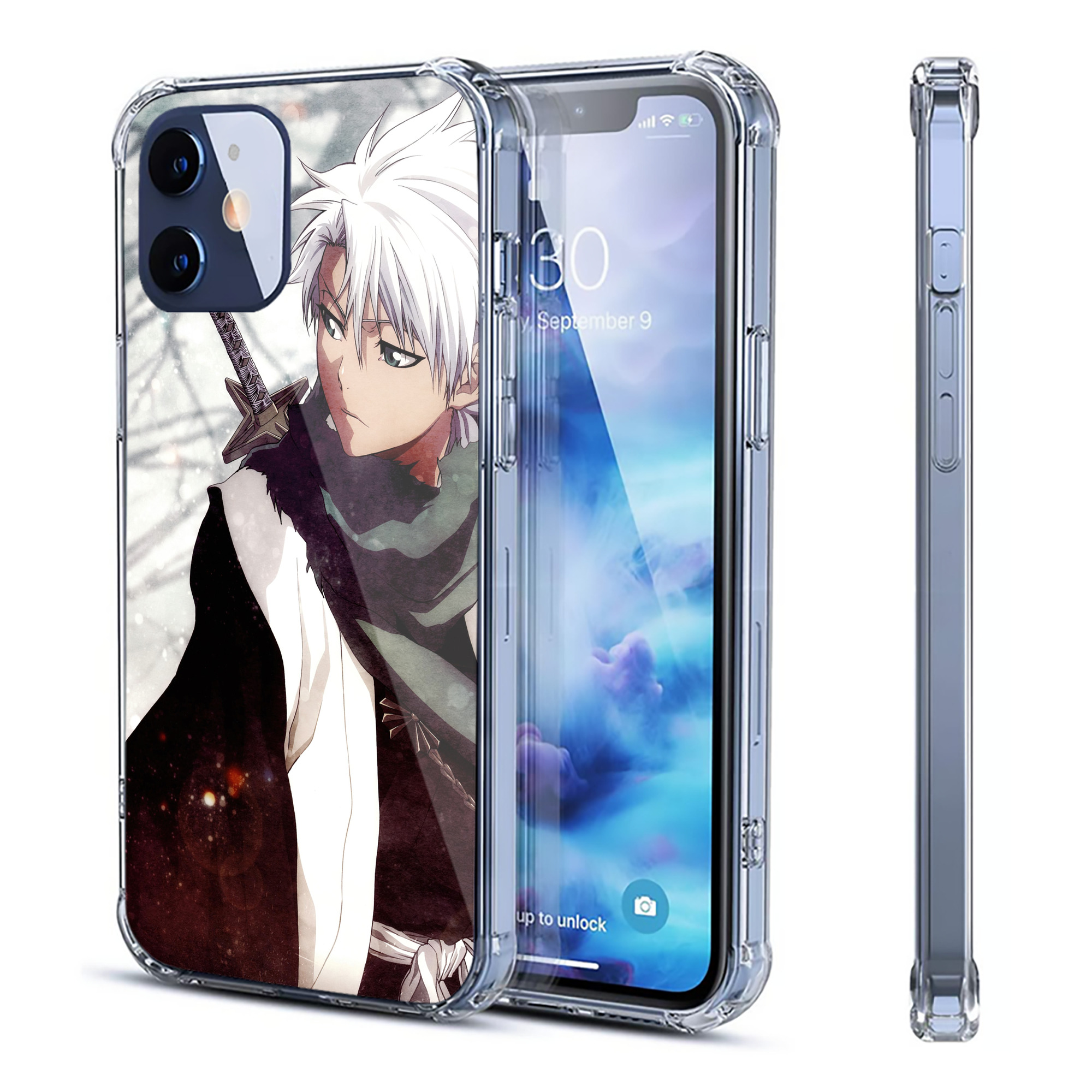 （画像用） ブリーチ BLEACH 【iPhone 12シリーズ対応】透明スマホケース（クリアソフトケース）
